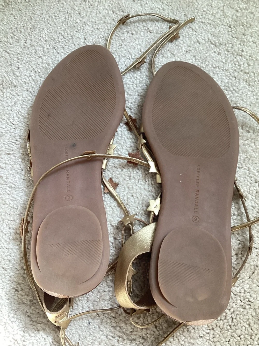 Loeffler Randall Starla Gold Wrap Sandals